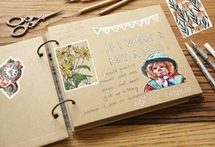100 Pcs Aesthetic Vintage Vinyl Stickers – Scrapbook Journaling Laptop Water Bot