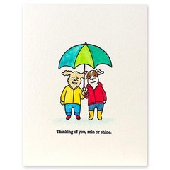 New Penny Black Rubber Stamp DANCE IN THE RAIN DOG dog friends free USA ship