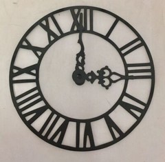 Tim Holtz Die Cuts * Timekeeper * Eight Sets * Black Cardstock * Vintage Clock