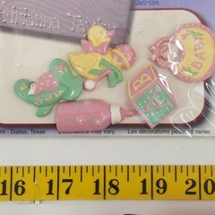 Jazz-Ups For Scrapbooks Baby Theme Embellishments Set Delight Dallas Texas New