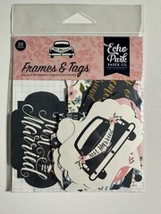 Echo Park Frames & Tags Die Cut Ephemera Variations Available-You Choose