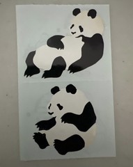 *Mrs. Grossman’s Stickers Animals Panda 1/2 Sheet