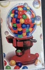 Vintage 80s Sticker Lisa Frank Gumball Gum ball Machine Light Switch Cover 4”x3”