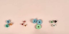 Craftelier – Pack of 40 Flower Shaped Eyelets | Ideal for Card Making,…