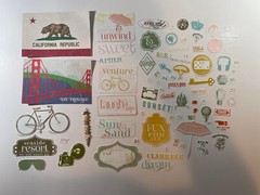 Scrapbook Embellishments / Junk Journal Ephemera Huge lot