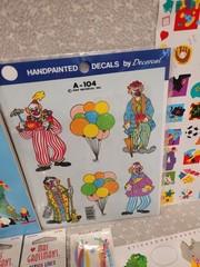 Vintage Sandylion Mrs. Grossman’s Circus Birthday Party Sticker Sheet Book Lot