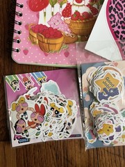 Red Ultimate Mega Scholastic Book Fair Pencil Case Stickers Erasers 1990s 2000 1