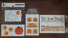 O’Scrap! Mini Frames, Doodle Headers and Tags, Halloween themed, Jack-O-Lanterns
