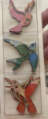 5 Packs Crafters Square Laser Cut Chipboard Shapes Assorted 6pcs Each Packet New