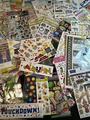 Scrapbooking Stickers Huge LOT of 120 All NEW Packs Variety Cardmaking Stickers