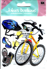 Jolee’s Boutique MOUNTAIN BIKING Dimensional Scrapbook Stickers