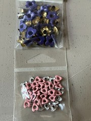 Eyelet Factory Eyelets various styles and colors YOU PICK