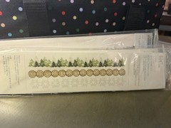 Creative Memories Laser Cut Borders 10-Die Cuts Winter Woods