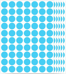 1400 PCS Yellow Circle Dot Stickers 3/4″ round Color Coding Label Stickers (Yell