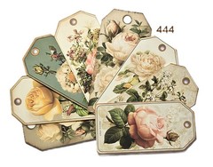 Handmade Junk Journal Tags Ephemera Scrapbook Embellishments