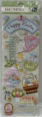 *YOU CHOOSE* -K&Co., Recollections & Others EASTER, BUNNY, EGGS, BASKET Stickers