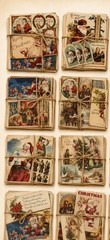 150+ CHRISTMAS Ephemera Lot Junk Journal Grab Bag Scrapbook paper Collage