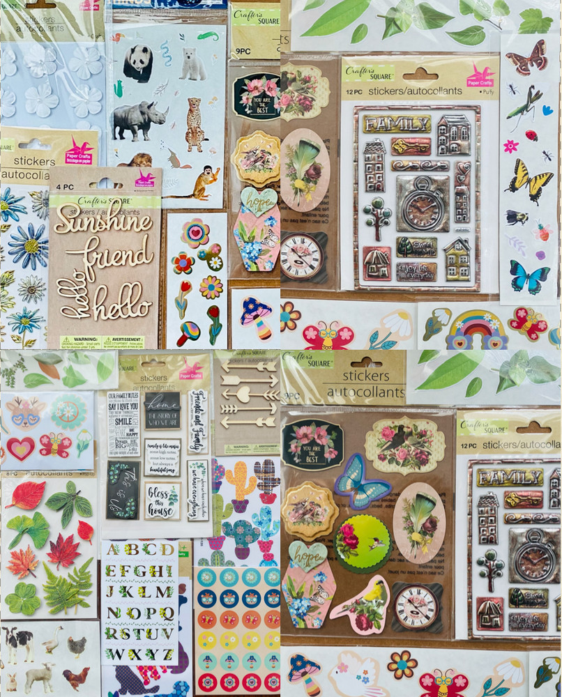 399+ Bird botanical nature stickers for scrapbooking paper crafts decals vinyl +