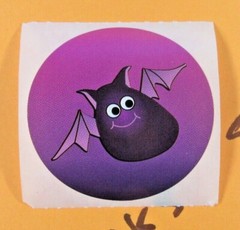 Halloween Monsters Stickers Set Of 6