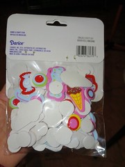 FOAMIES STICKERS,sweet treats,11 pkgs,darice,97pcs each pkg,unused,valentine .