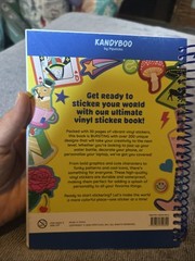 Brand New Cover Me With Vinyl Stickers Kandyboo Pipsticks Pipstickers Book
