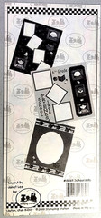 Stamping Station 2000 School Kids Stickers & Glitter Die Cuts Set Vintage