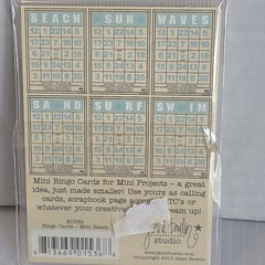 Bingo Cards Scrapbook Ephemera,/Junk Journal/Crafts- BEACH Theme