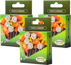 Clear Self-Adhesive Photo Corners Picture Mounting Corner Stickers for DIY