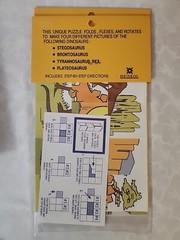 Vtg Sticker Educational Tool Lot Of 6 Dinosaurs and Amphibians – all unused
