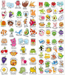 Back to School Supplies, 464Pcs Teacher Motivational Stickers for Kids Students,