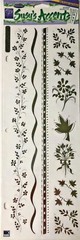 “Silver Foil» Accents Stickers-Susy Ratto – EK Success Stickopotamus NEW