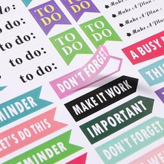 Planner Stickers Pack – 1300+ Unique Planner Stickers on 28 Sheets, The Ultim…