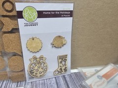 Huge LOT Fun Stampers Journey BUTTONS, letters, clips, frames, embellishments