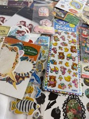 Lot Of 55 New Packages Scrapbook Stickers, Embellishments Big Variety All New