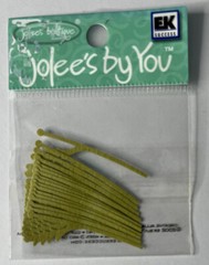 GREEN MID DAISY STEM Die-cut Embellishment(15pc)Jolee’s •Flower•Garden•Leaf•Stem