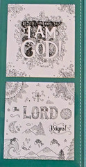 FAITH THAT STICKS Colorable Scripture Stickers – PSALM 46:10 – 28 pcs