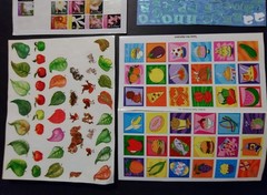 Vintage – Stickers – Variety – some missing as shown – comes as a set as shown