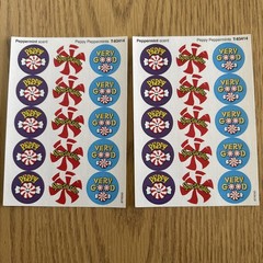 LOT of 20 Vintage TREND Scratch & Sniff Sticker Sheets & Purple Ladybug Stickers
