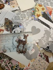 25 Piece Ephemera Lot Junk Journal Grab Bag Scrapbooking Supplies
