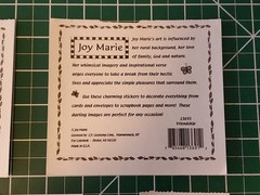 Joy Marie Vintage Lot Of 5 Sticker Sheets (For Colorbök) 90’s/00’s New