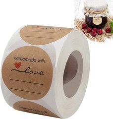 Jam and Jelly Jar Canning Labels for Mason Jars and More with Lines