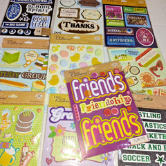 Life’s Little Occasions Stickers School Sports Party Friends Lot of 10 – New