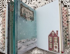 Junk Journal Handmade – Christmas Alice in wonderland