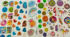 MEGA!!! 555+ SANDYLION STICKER COLLECTION – TONS OF MXD THEMES, MOVIE SUPERHERO