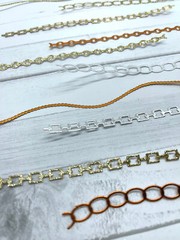 Die Cuts Jewelry Chain 16 Pieces