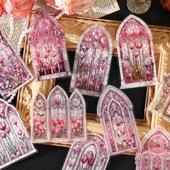 10Pcs Manor Secret Series PET Decorative Stickers Pack DIY Scrapbooking Supplies