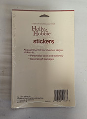 Lot of 7 NOS 1989 Holly Hobbie Sticker Sheets 4PACK – 48 Stickers Per Pack