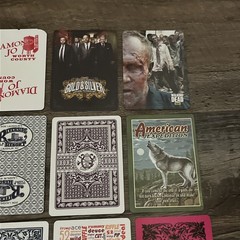 Lot of 50 Single Playing Cards for Scrap Journal – Some Mini Cards | Mixed