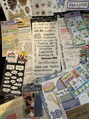 Scrapbooking Stickers Huge LOT of 120 All NEW Packs Variety Cardmaking Stickers