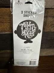 Vintage Mr Men Little Miss 3d Bubble Sticker Set 2008 Roger Hargreaves New